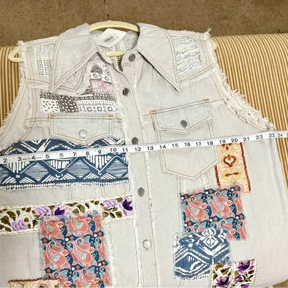 POL Multicolor Patchwork Sleeveless Tunic - Picture 5 of 7